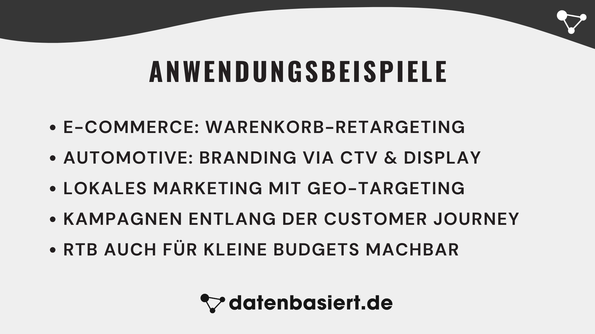 Anwendungsbeispiele: RTB im Marketing