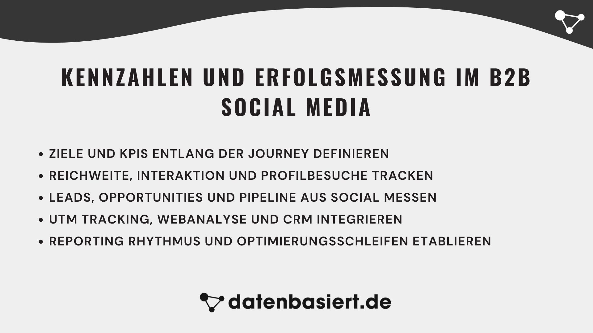Kennzahlen und Erfolgsmessung im B2B Social Media
