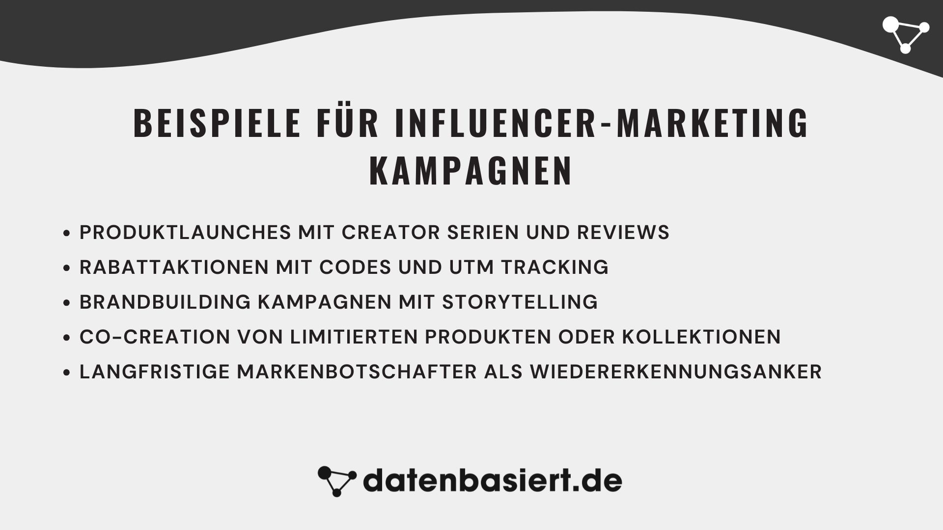 Beispiele für Influencer-Marketing Kampagnen