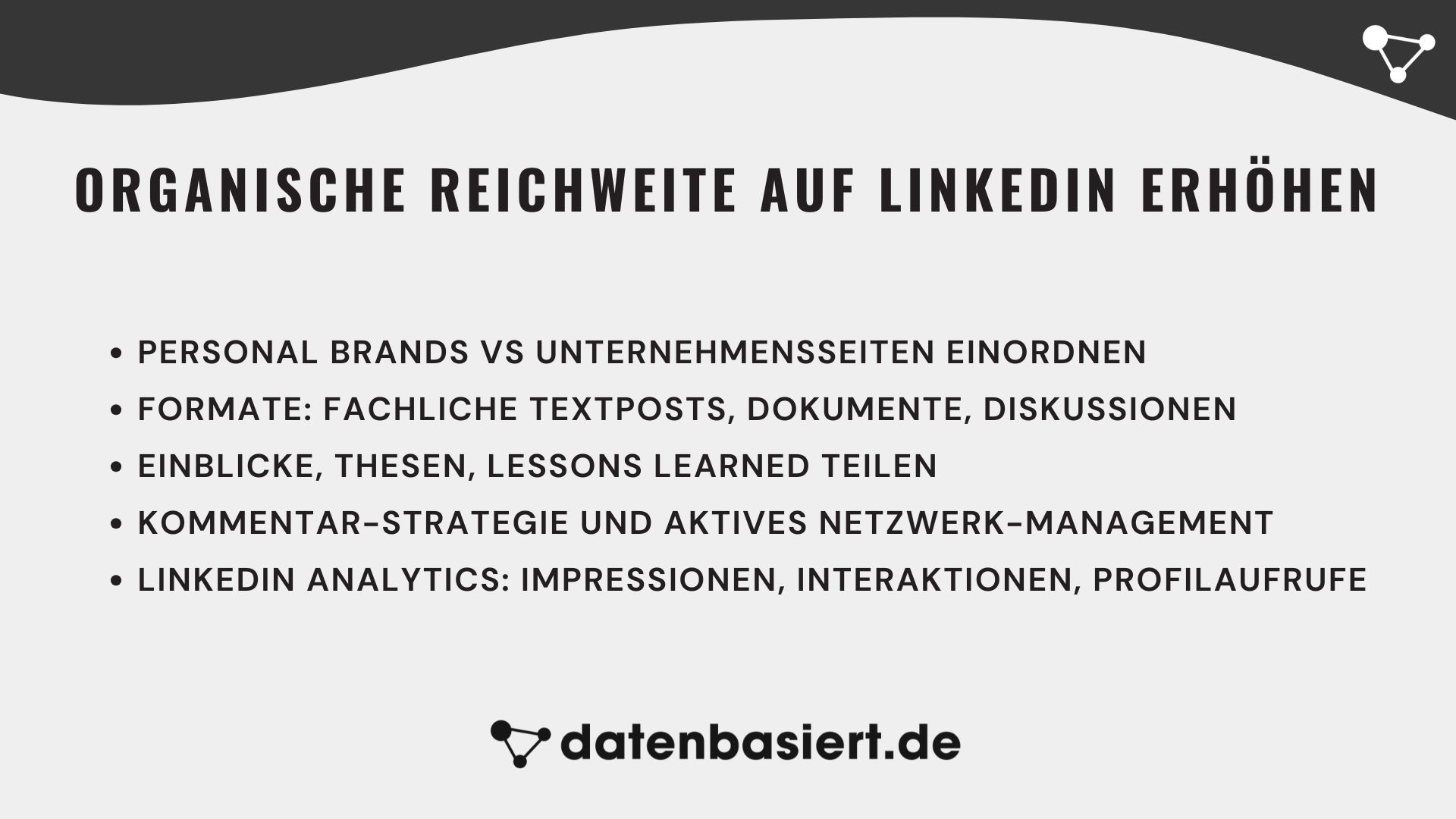 Organische Reichweite auf LinkedIn erhöhen