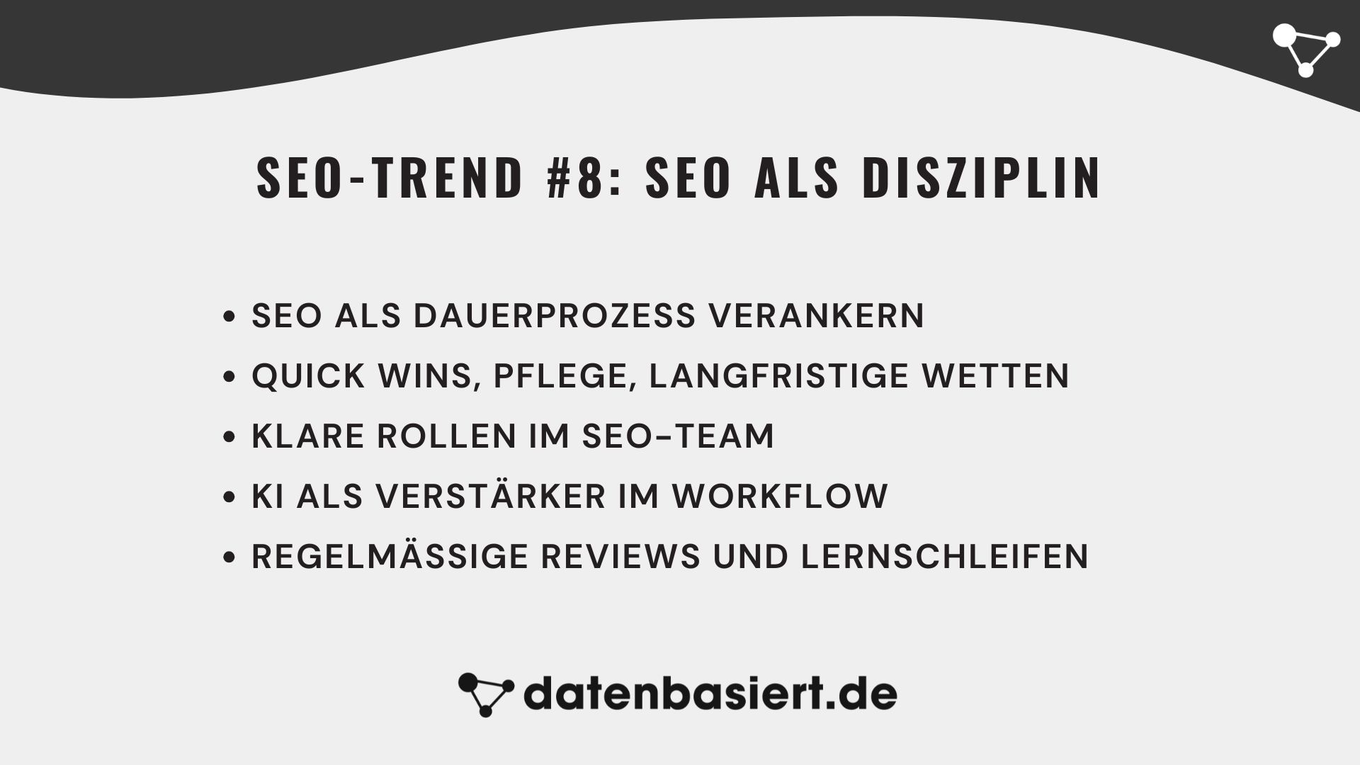 SEO-Trend #8 SEO als Disziplin