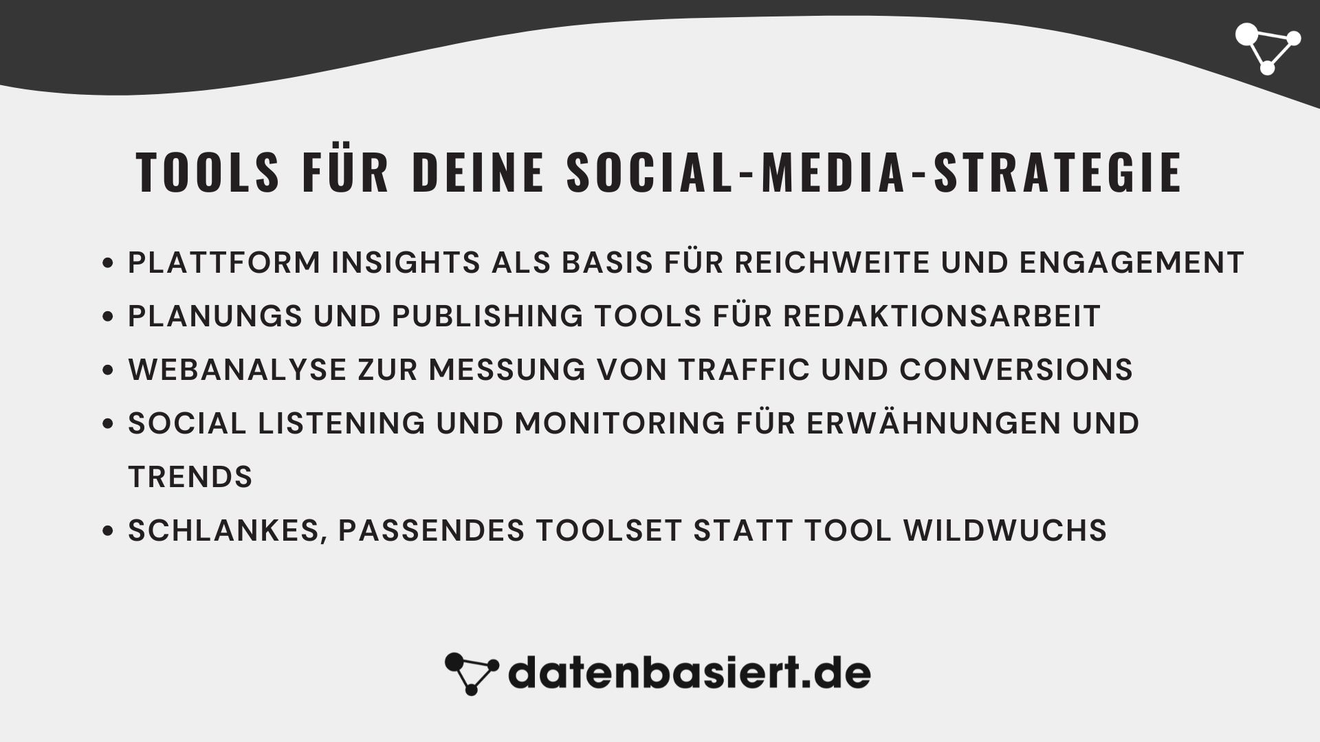 Tools für deine Social-Media-Strategie