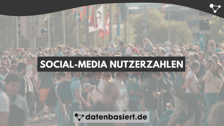 datenbasiert.de Aktuelle Social-Media Nutzerzahlen 2025: Deutschland & Welt