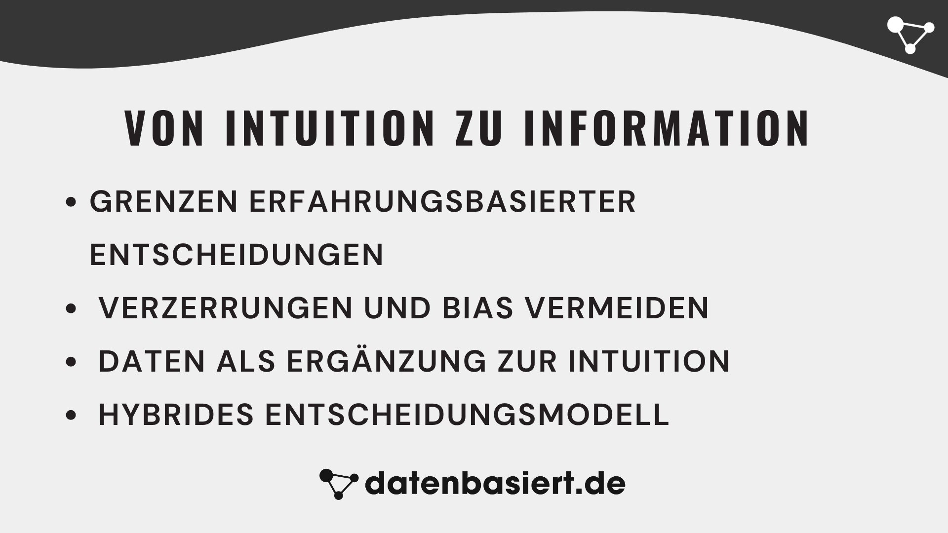 Von Intuition zu Information