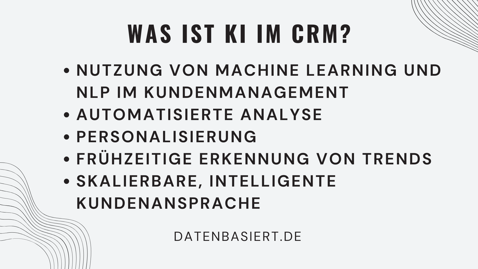 Was ist KI im CRM