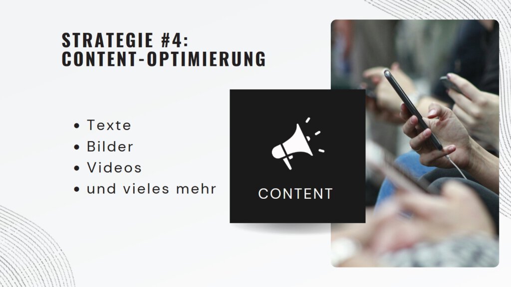 Website-Optimierung-Strategie #4: Content-Optimierung