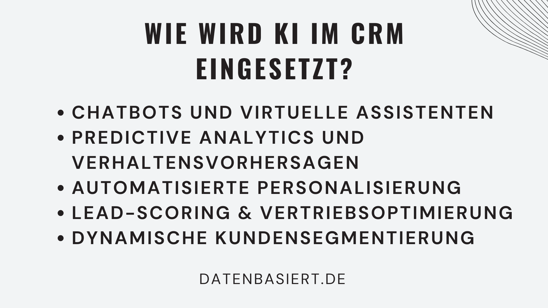 Wie wird KI im CRM eingesetzt?