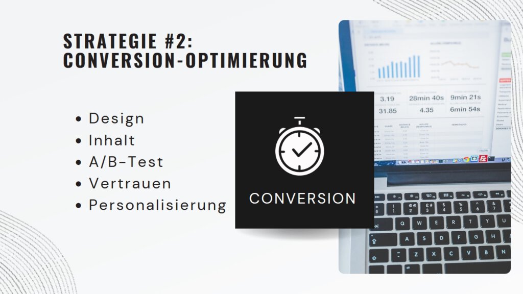 Website-Optimierung-Strategie #2: Conversion-Optimierung